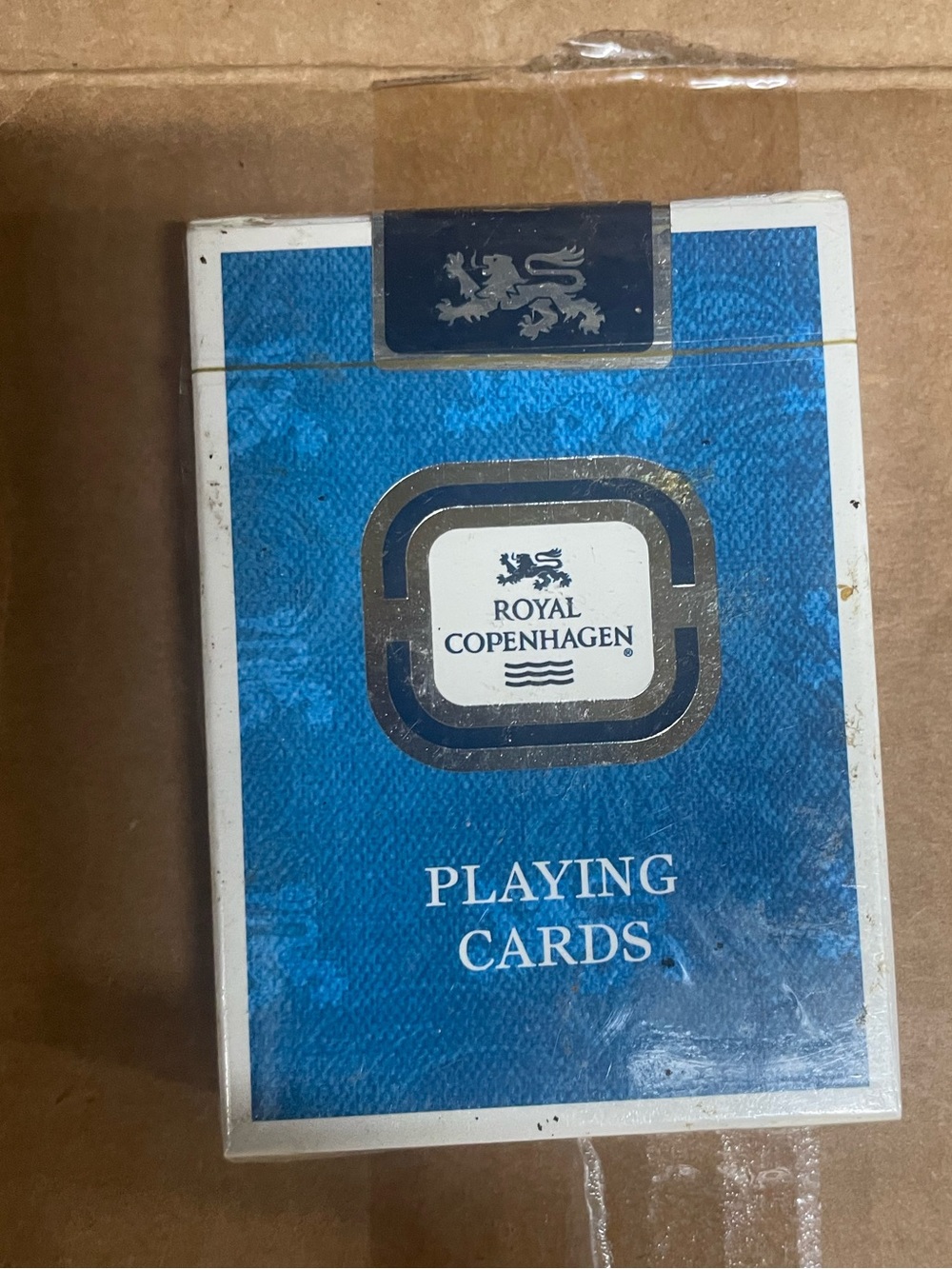 Royal Copenhagen Blue and Gold Deck